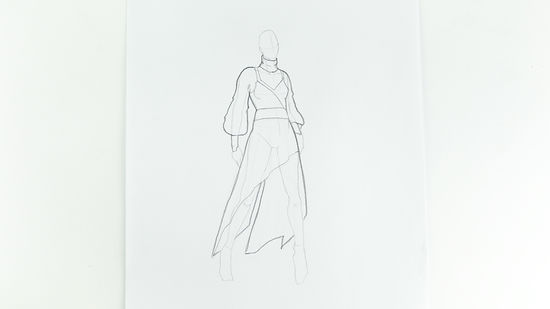 Detail Gambar Sketsa Baju Wanita Nomer 31