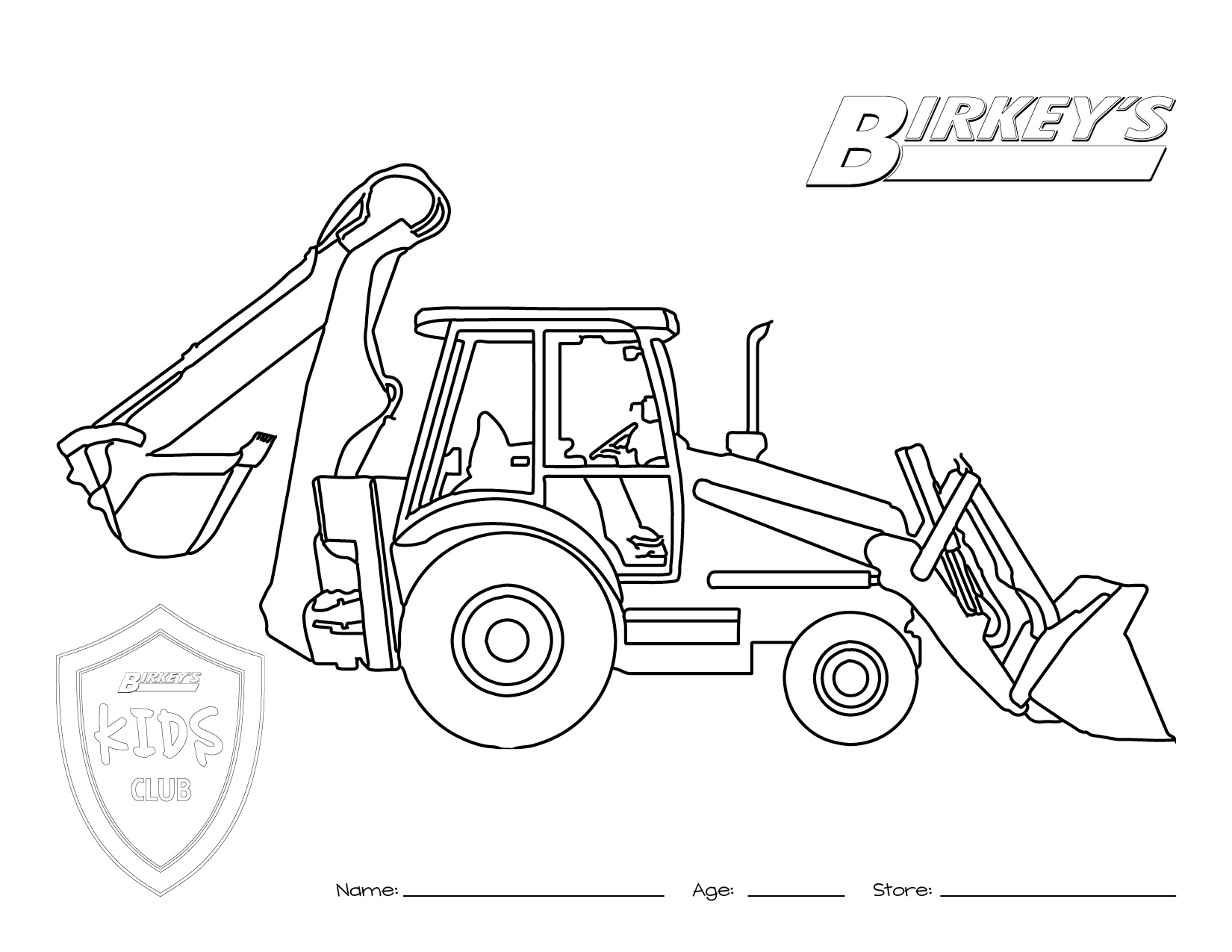 Detail Gambar Sketsa Bakchoe Loader Nomer 20