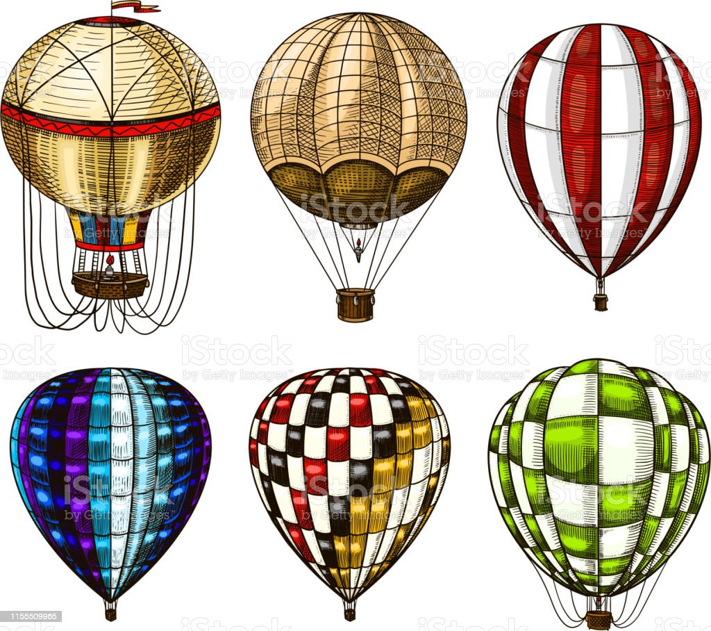 Detail Gambar Sketsa Balon Udara Nomer 16