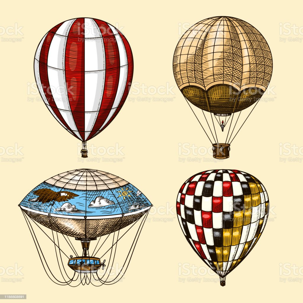 Detail Gambar Sketsa Balon Udara Nomer 19