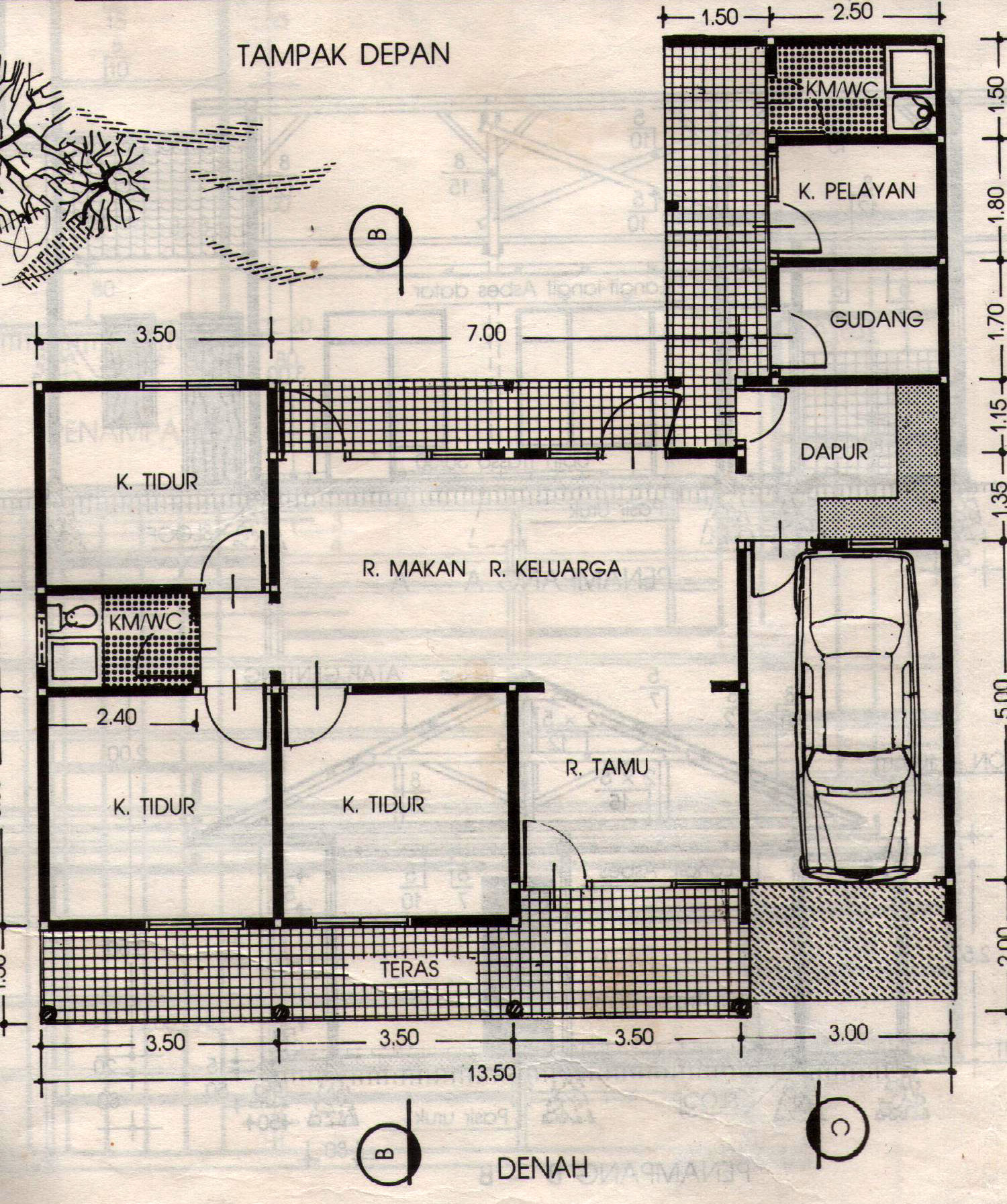 Detail Gambar Sketsa Bangunan Rumah Minimalis Nomer 29