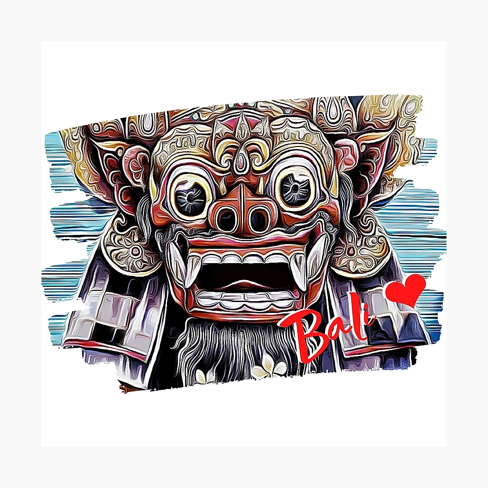 Detail Gambar Sketsa Barong Bali Hitam Putih Nomer 57