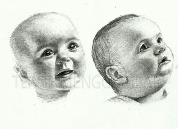 Detail Gambar Sketsa Bayi Nomer 20