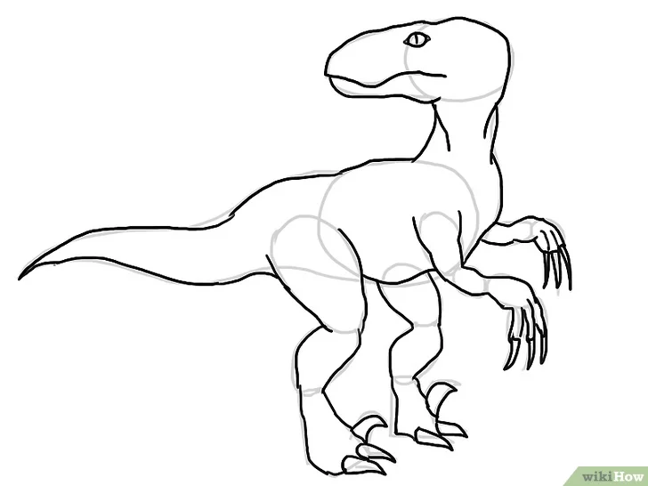 Detail Gambar Sketsa Berwarna Tema Dinosaur Nomer 38