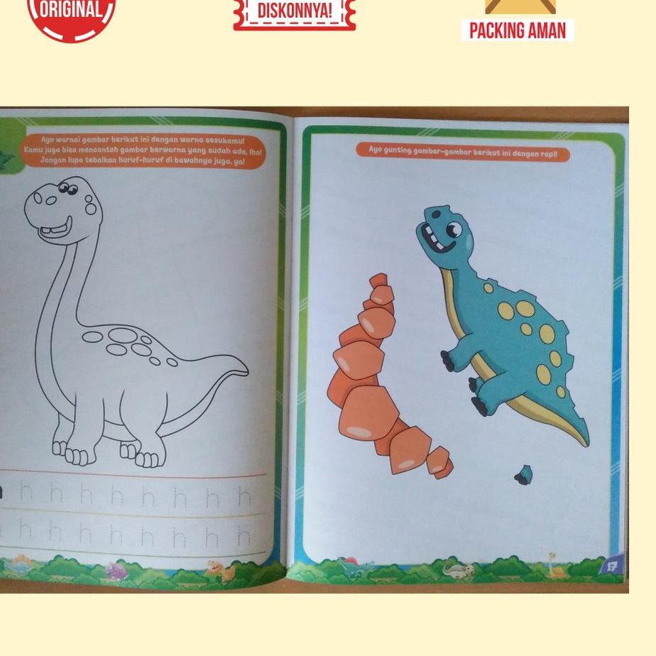 Detail Gambar Sketsa Berwarna Tema Dinosaur Nomer 40