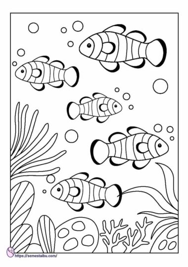 Detail Gambar Sketsa Binatang Ikan Nomer 55