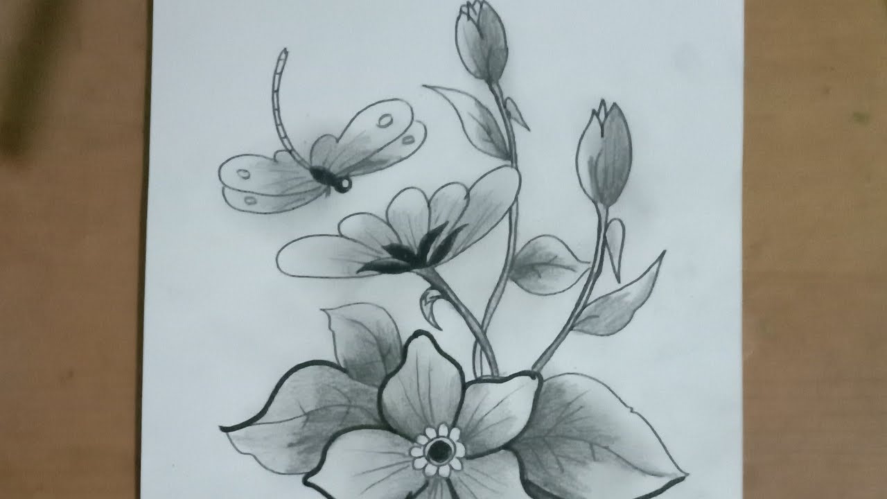 Detail Gambar Sketsa Bunga Batik Nomer 51