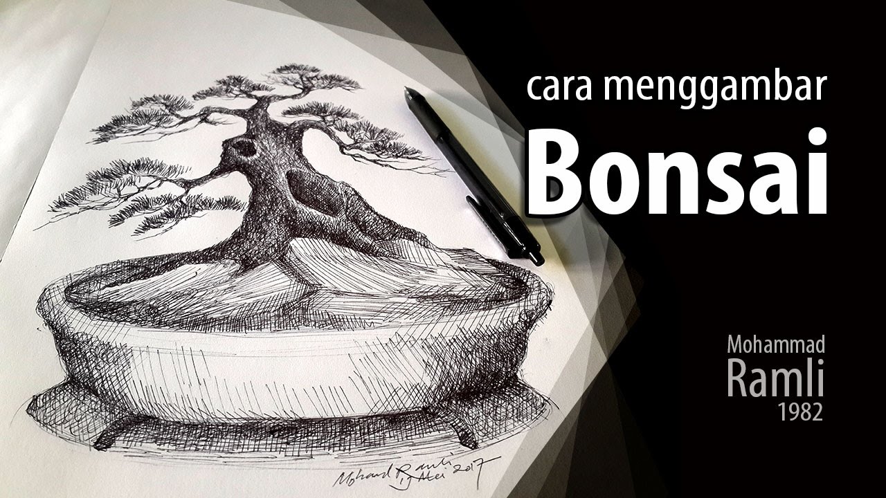 Detail Gambar Sketsa Bunga Bonsai Nomer 10