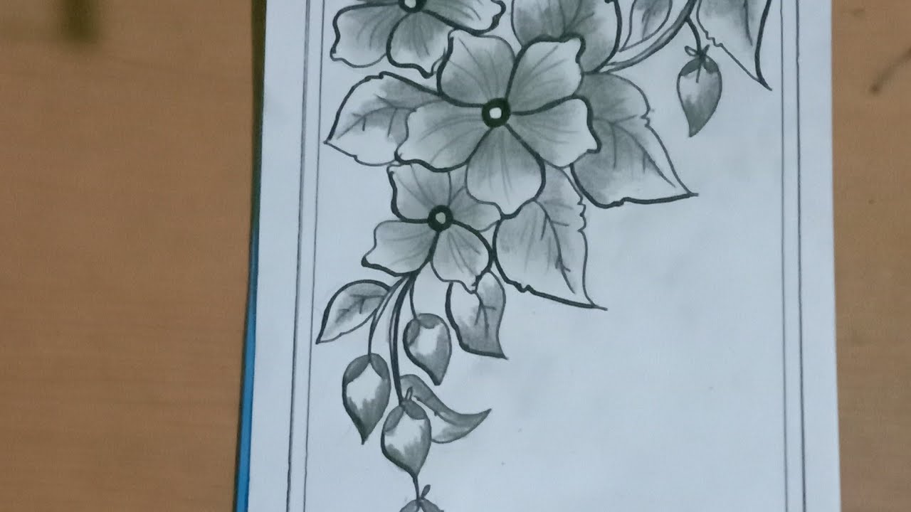 Detail Gambar Sketsa Bunga Yang Simple Nomer 38