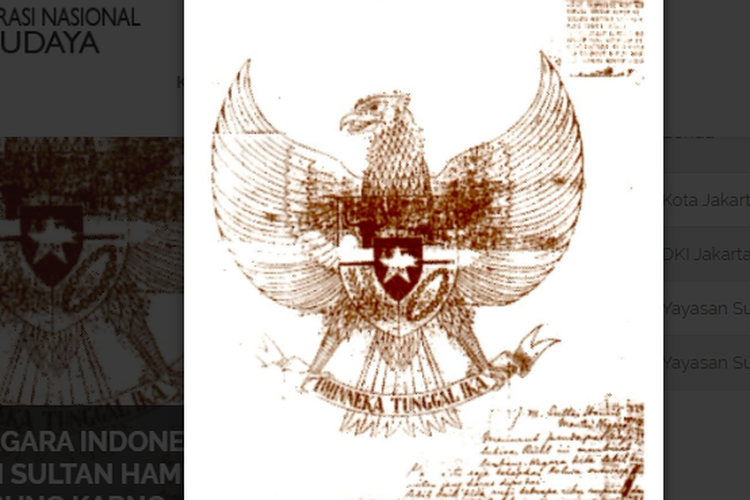 Detail Gambar Sketsa Burung Garuda Pancasila Nomer 27