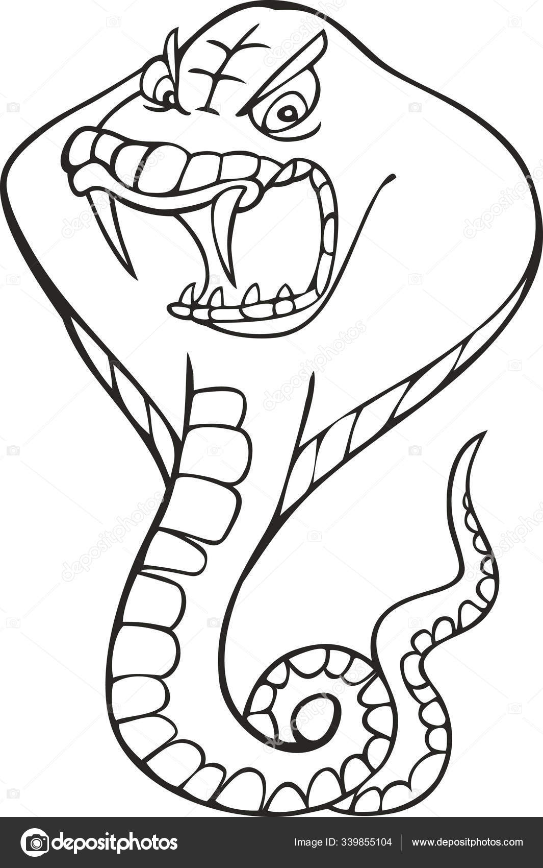 Detail Gambar Sketsa Cobra Nomer 25