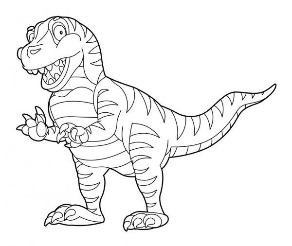 Detail Gambar Sketsa Dinosaurus Berwarna Nomer 31