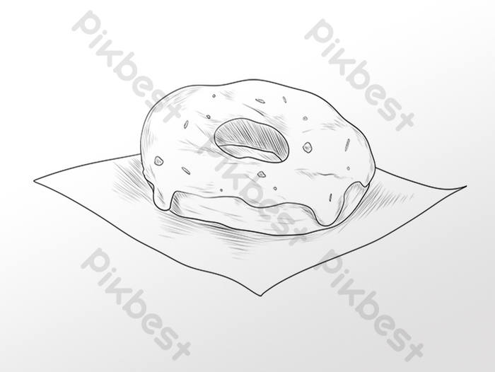 Detail Gambar Sketsa Donut Nomer 14