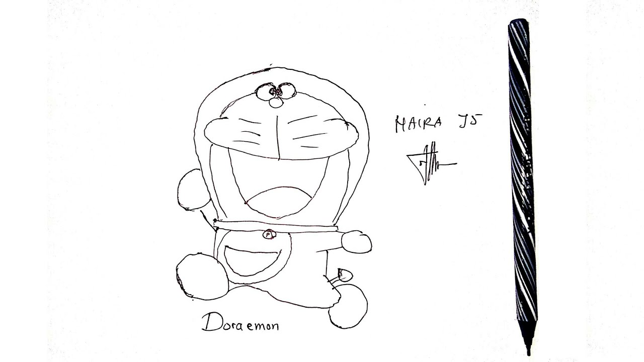 Detail Gambar Sketsa Doraemon Nomer 41