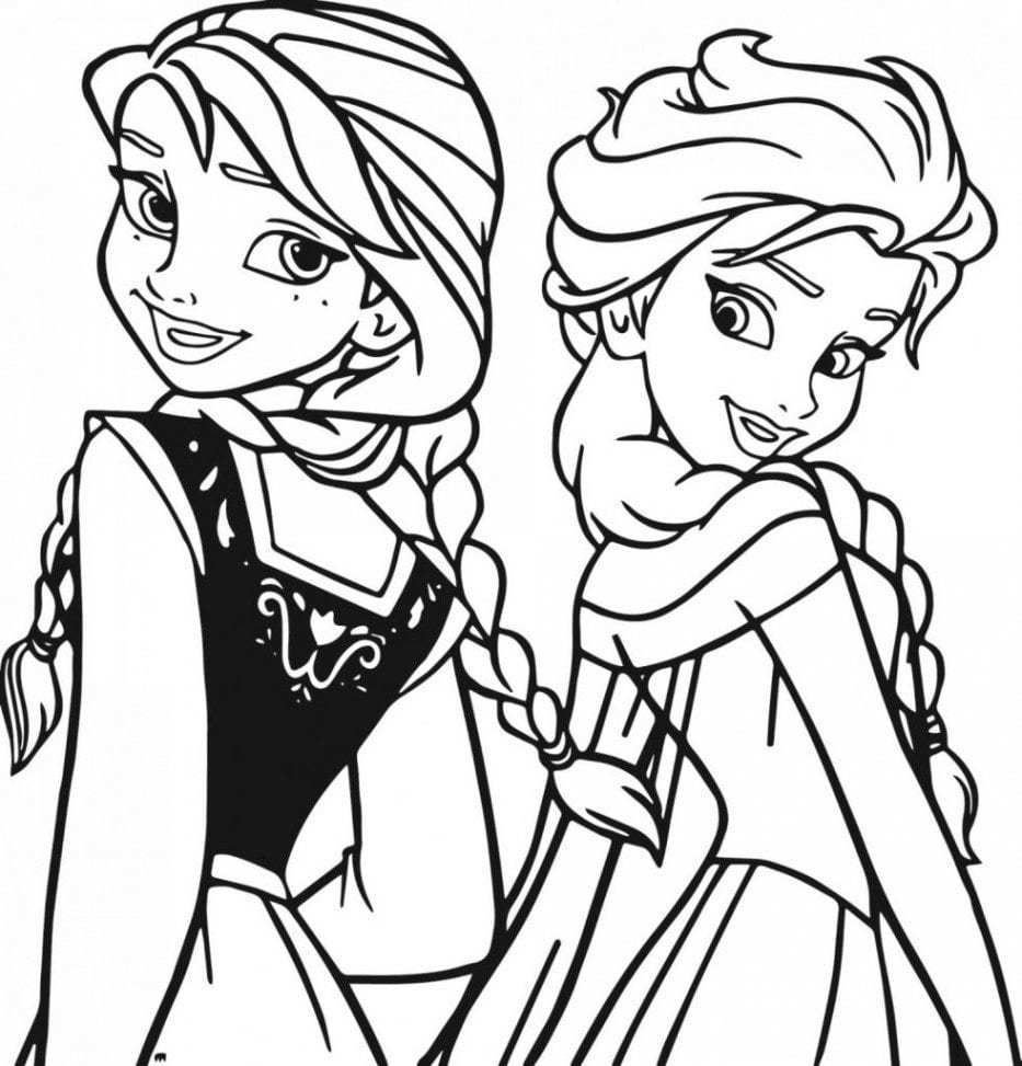 Detail Gambar Sketsa Frozen Nomer 18