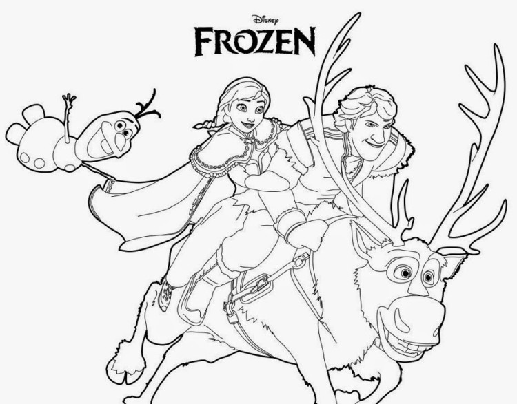 Detail Gambar Sketsa Frozen Nomer 36