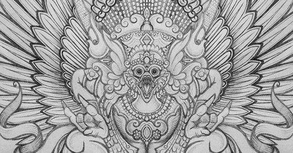 Detail Gambar Sketsa Garuda Nomer 48