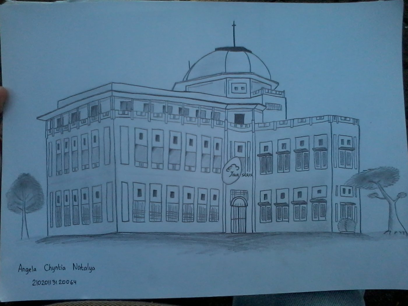 Detail Gambar Sketsa Gedung Nomer 32