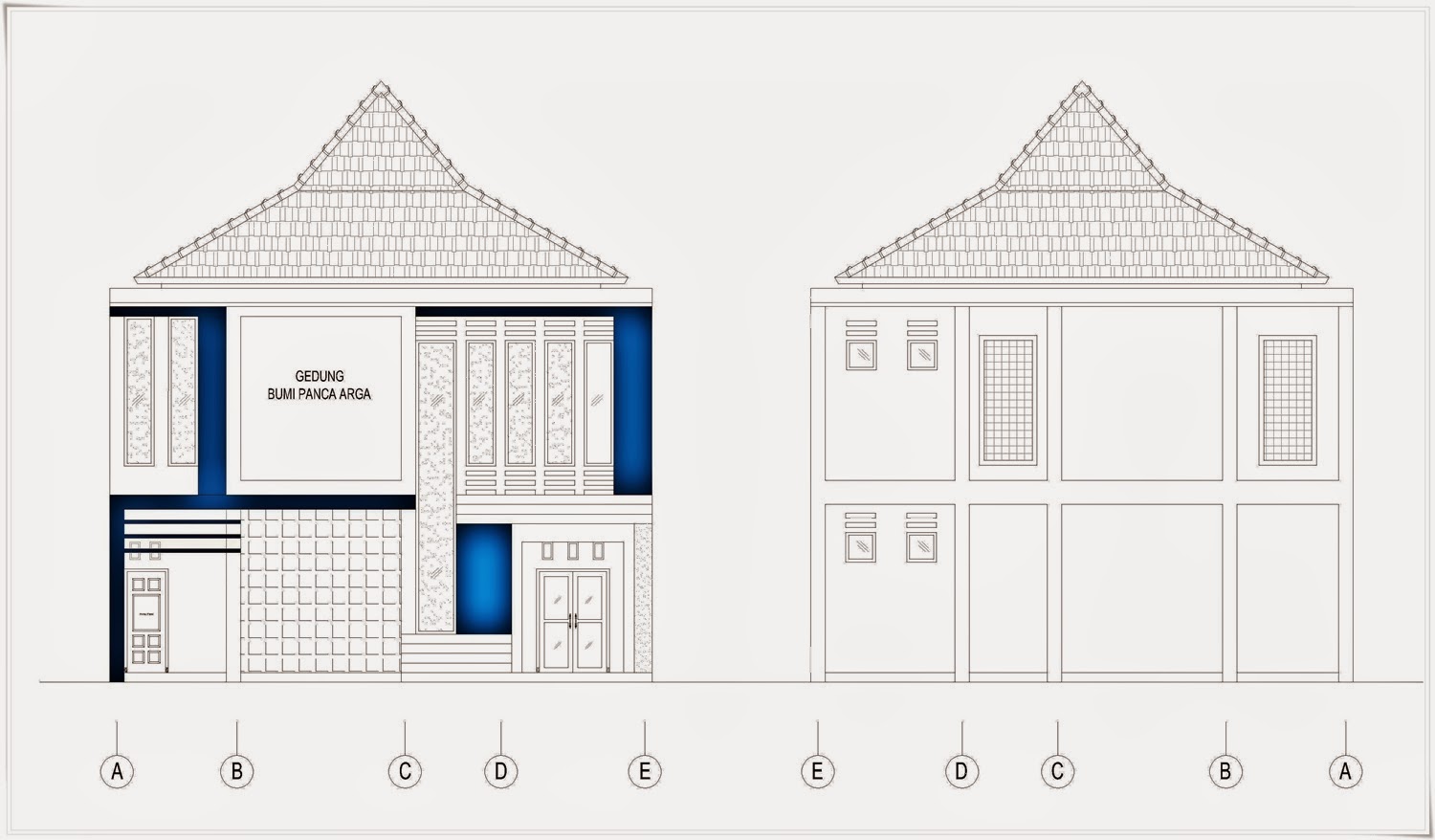 Detail Gambar Sketsa Gedung Kantor Nomer 29