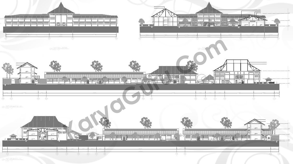 Detail Gambar Sketsa Gedung Sekolah Nomer 32