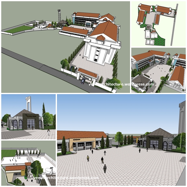 Detail Gambar Sketsa Gedung Sekolah Nomer 50