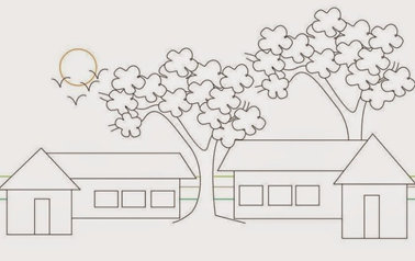 Detail Gambar Sketsa Gedung Sekolah Nomer 8