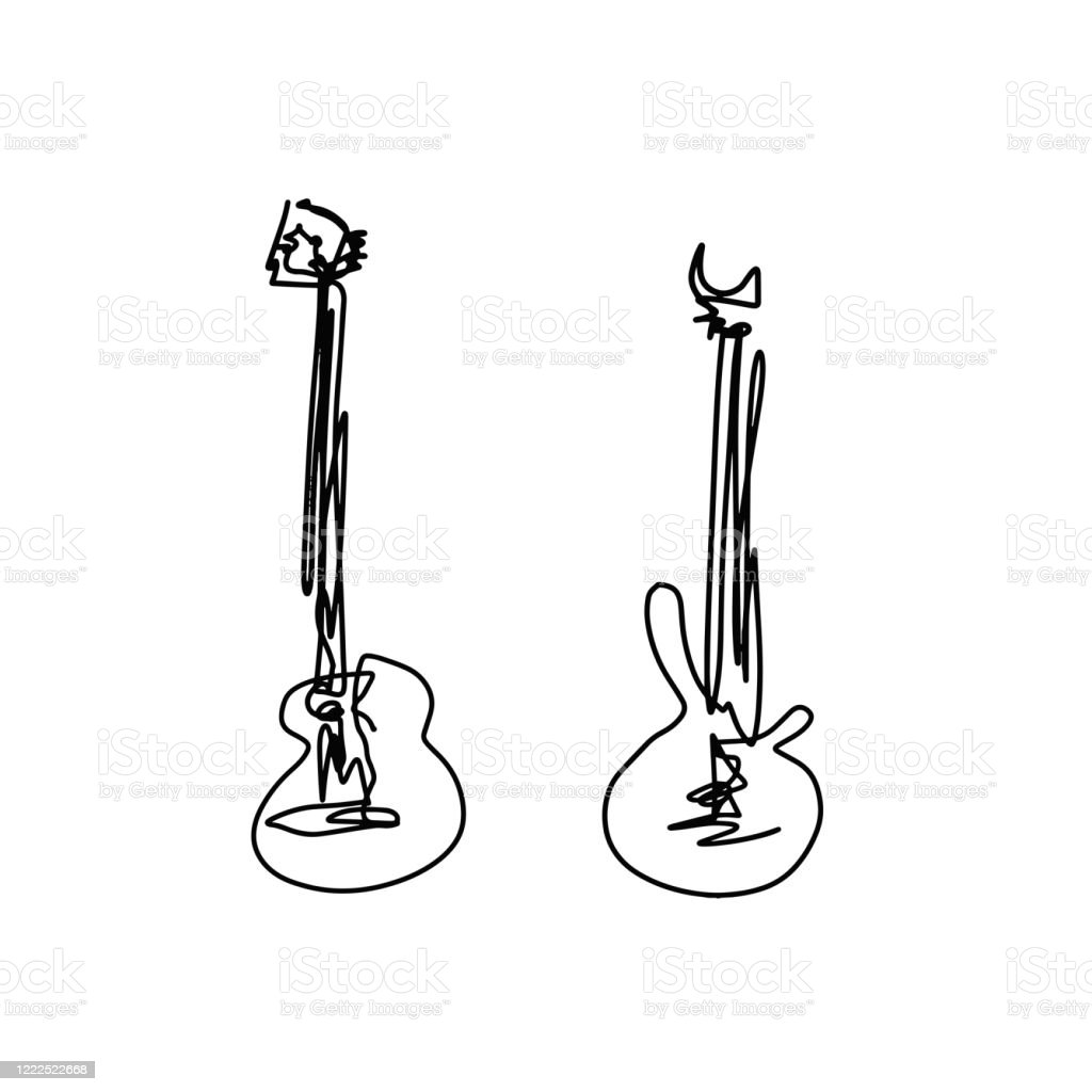 Detail Gambar Sketsa Gitar Nomer 42