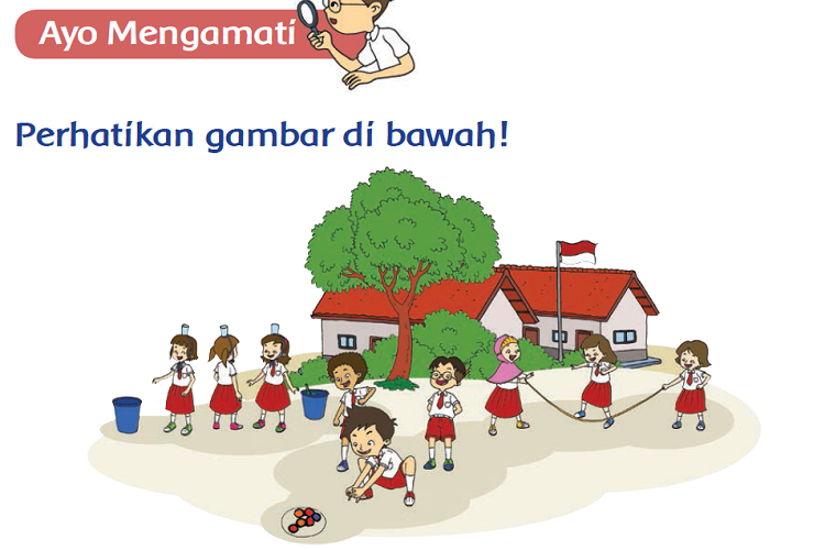 Detail Gambar Sketsa Halaman Sekolah Nomer 36