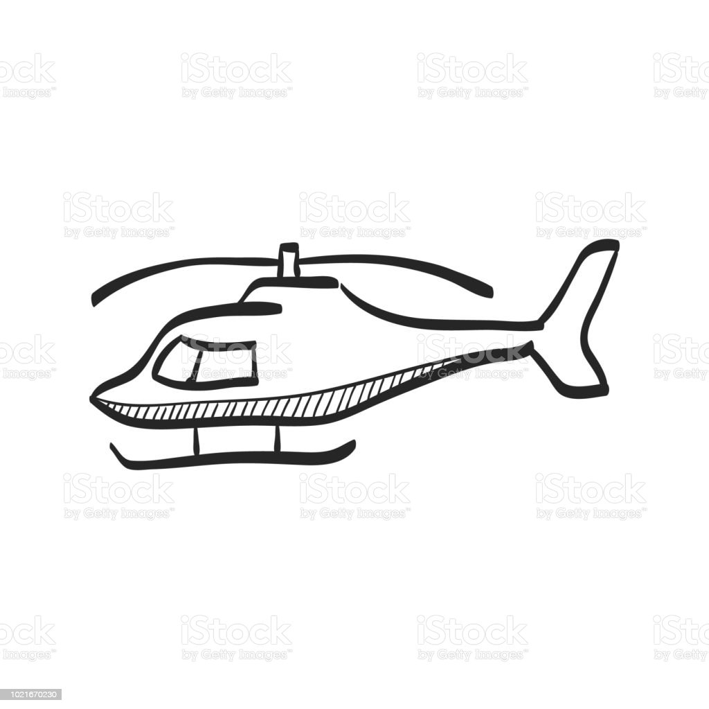 Detail Gambar Sketsa Helikopter Nomer 9