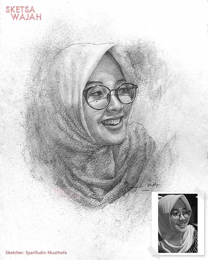 Detail Gambar Sketsa Hitam Putih Nomer 14