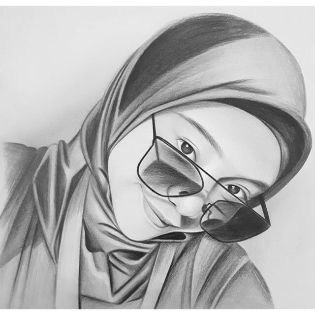 Detail Gambar Sketsa Hitam Putih Nomer 23