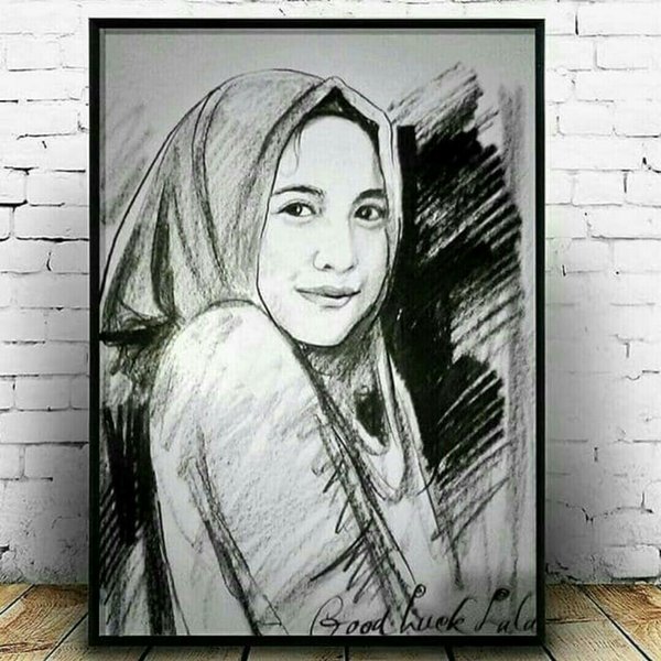 Detail Gambar Sketsa Hitam Putih Nomer 34