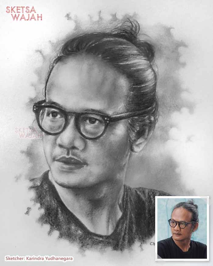 Detail Gambar Sketsa Hitam Putih Nomer 46