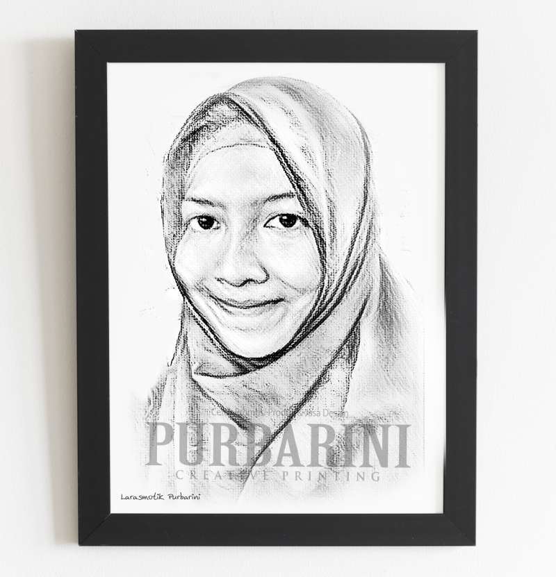 Detail Gambar Sketsa Hitam Putih Nomer 50