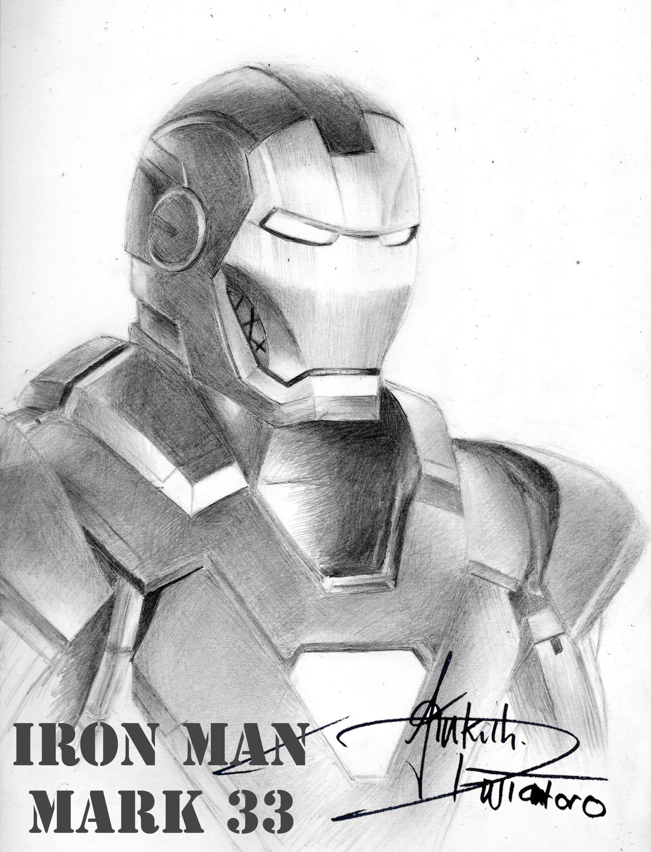 Detail Gambar Sketsa Iron Man Nomer 45