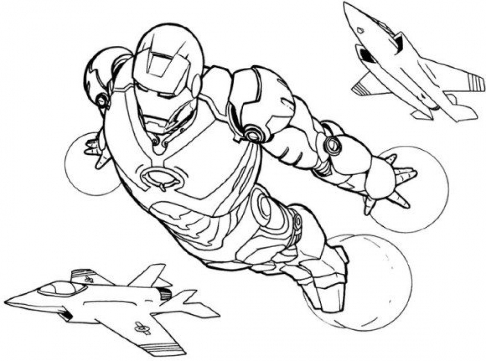 Detail Gambar Sketsa Iron Man Koleksi Nomer 55