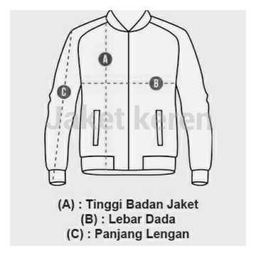 Detail Gambar Sketsa Jaket Nomer 24