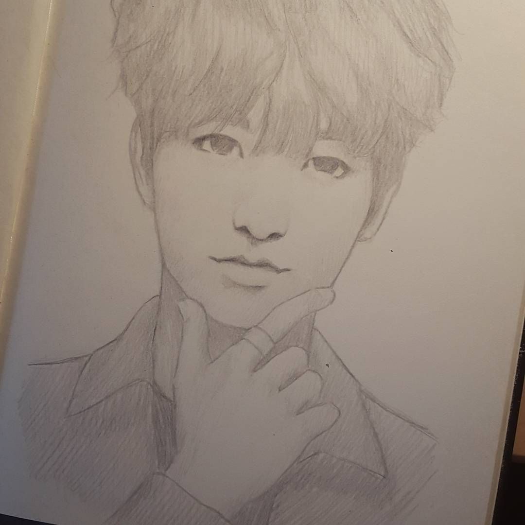 Detail Gambar Sketsa Jungkook Bts Nomer 17