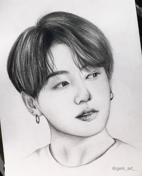 Detail Gambar Sketsa Jungkook Bts Nomer 4