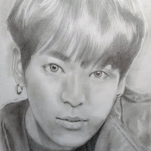 Detail Gambar Sketsa Jungkook Bts Nomer 30