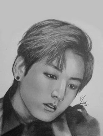 Detail Gambar Sketsa Jungkook Bts Nomer 33