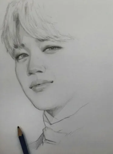 Detail Gambar Sketsa Jungkook Bts Nomer 35