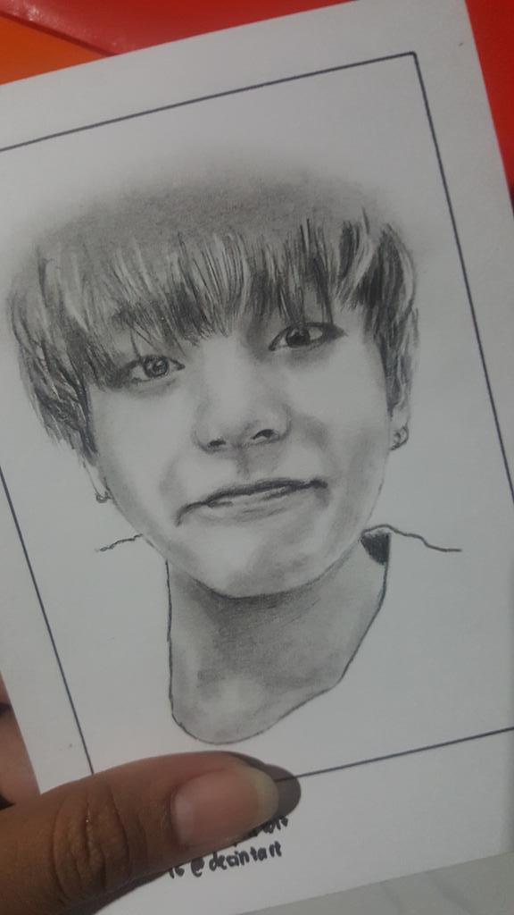 Detail Gambar Sketsa Jungkook Bts Nomer 44