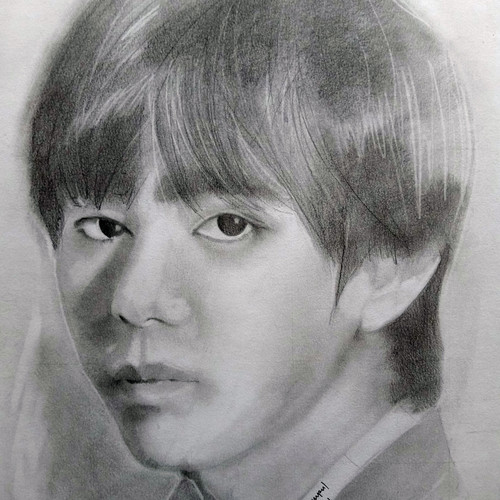 Detail Gambar Sketsa Jungkook Bts Nomer 47