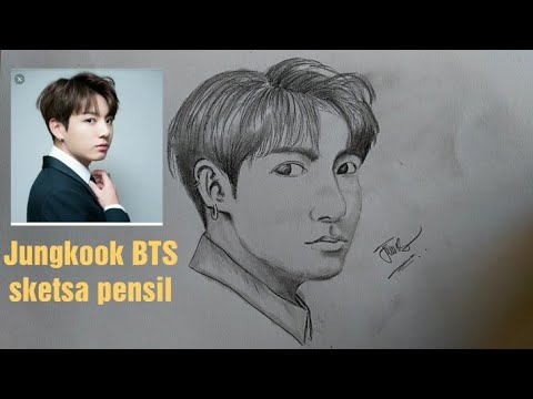 Detail Gambar Sketsa Jungkook Bts Nomer 56
