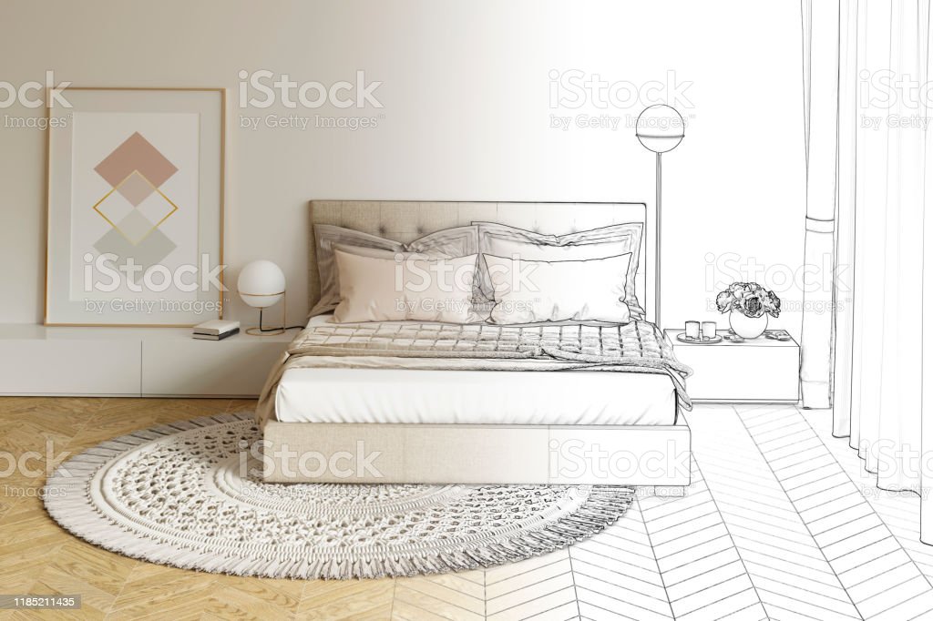 Detail Gambar Sketsa Kamar Tidur Nomer 41