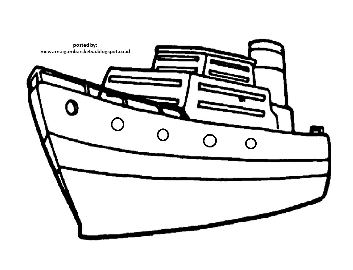 Detail Gambar Sketsa Kapal Laut Nomer 21
