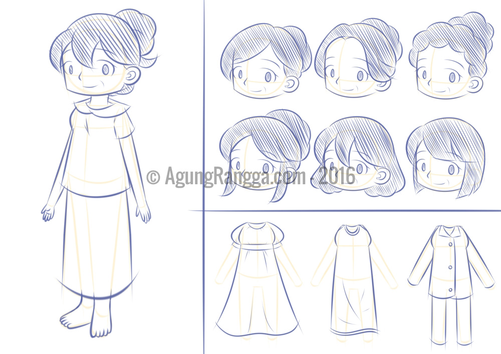 Detail Gambar Sketsa Karakter Koleksi Nomer 13 Detail Gambar Sketsa Karakter Koleksi Nomer 13
