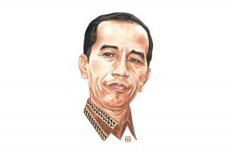 Detail Gambar Sketsa Karikatur Jokowi Nomer 28