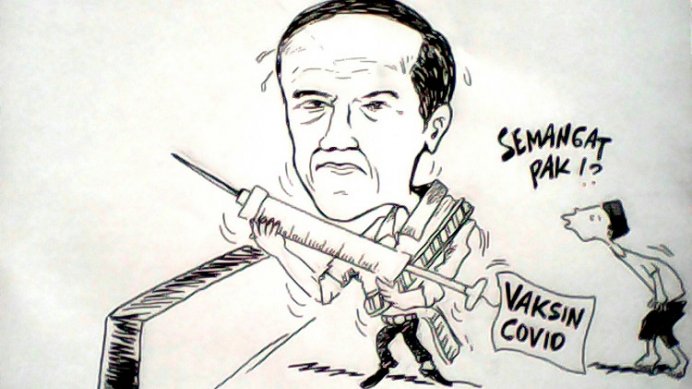 Detail Gambar Sketsa Karikatur Jokowi Nomer 37